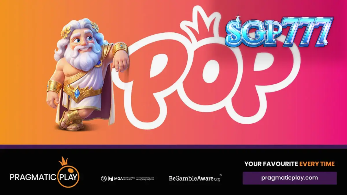 Tampilan visual ceria dari koleksi slot Pragmatic Play POP